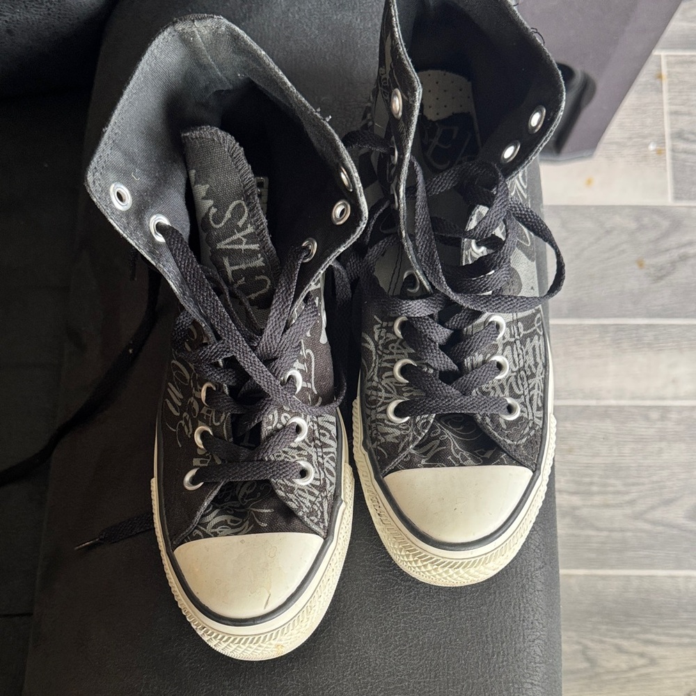 Converse Liberity Black High-Top Sneakers